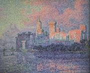 Paul Signac The Papal Palace Avignon (nn03) Germany oil painting reproduction